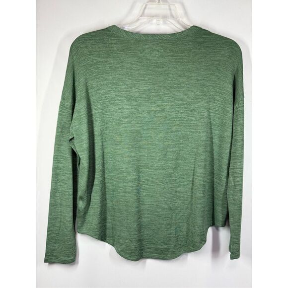 B23 - Time and Tru green long sleeve T-shirt size medium - Picture 7 of 7